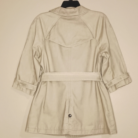 Vintage Y2K Free People Double Breasted Trench Coat - Picture 5 of 8
